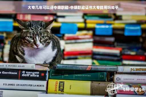 大专几年可以评中级职称-中级职称证书大专能用吗知乎