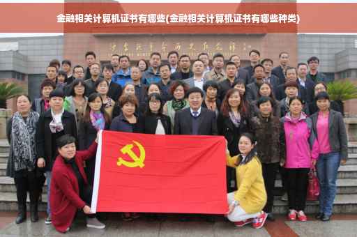 金融相关计算机证书有哪些(金融相关计算机证书有哪些种类)