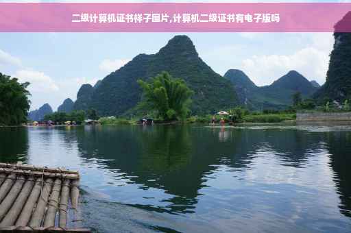 二级计算机证书样子图片,计算机二级证书有电子版吗