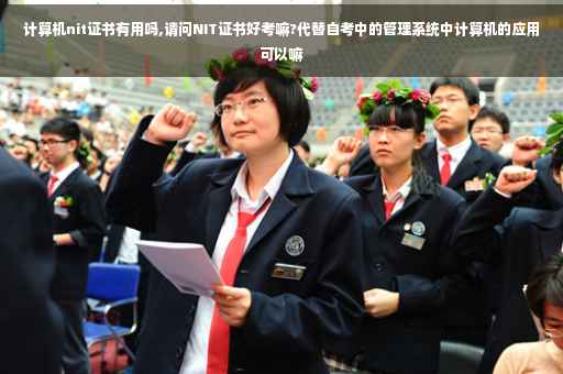 计算机nit证书有用吗,请问NIT证书好考嘛?代替自考中的管理系统中计算机的应用可以嘛