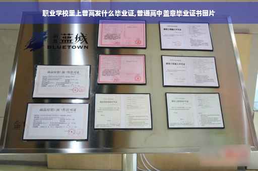 职业学校里上普高发什么毕业证,普通高中盖章毕业证书图片