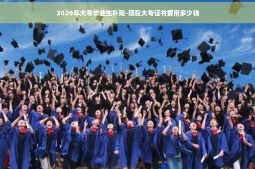 2020年大专毕业生补贴-现在大专证书费用多少钱