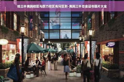 哈三中南岗校区与群力校区有何区别-南岗三中毕业证书图片大全