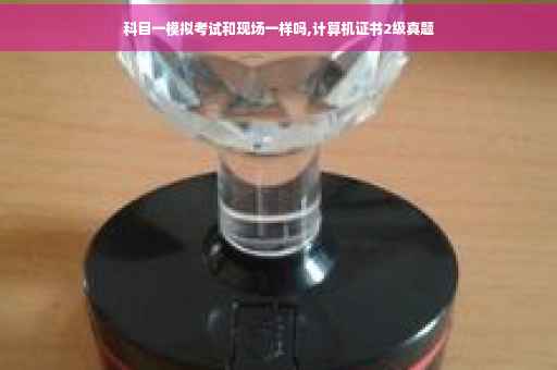 科目一模拟考试和现场一样吗,计算机证书2级真题