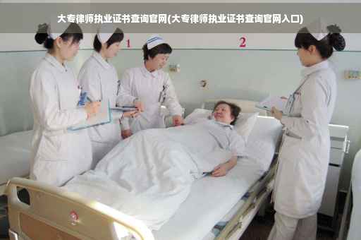 大专律师执业证书查询官网(大专律师执业证书查询官网入口)