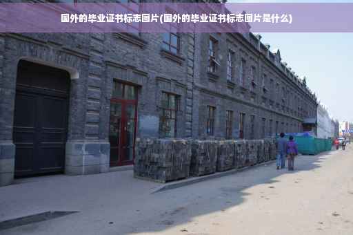 国外的毕业证书标志图片(国外的毕业证书标志图片是什么)