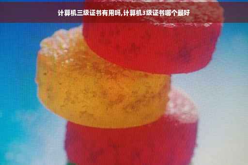 计算机三级证书有用吗,计算机3级证书哪个最好