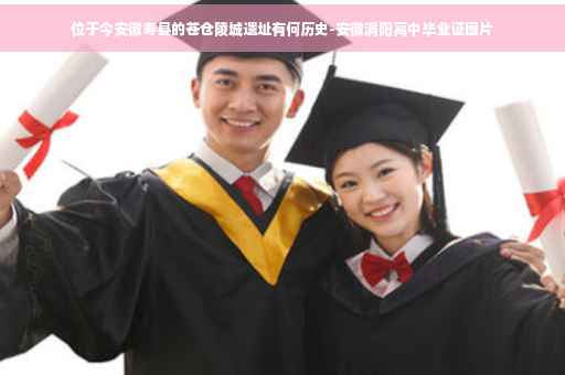 位于今安徽寿县的苍仓陵城遗址有何历史-安徽涡阳高中毕业证图片