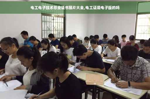 电工电子技术毕业证书图片大全,电工证是电子版的吗