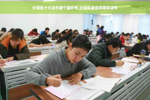 计算机十大证书哪个最好考,计算机最低级等级证书