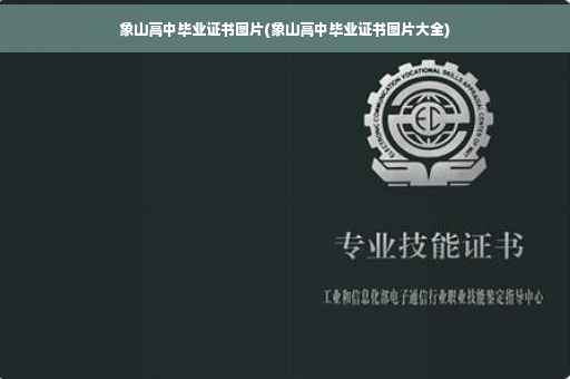 象山高中毕业证书图片(象山高中毕业证书图片大全)