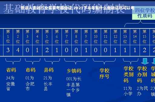 想进入金融行业需要考哪些证,2021下半年有什么金融证书可以考 想进入金融行业需要考哪些证,2021下半年有什么金融证书可以考