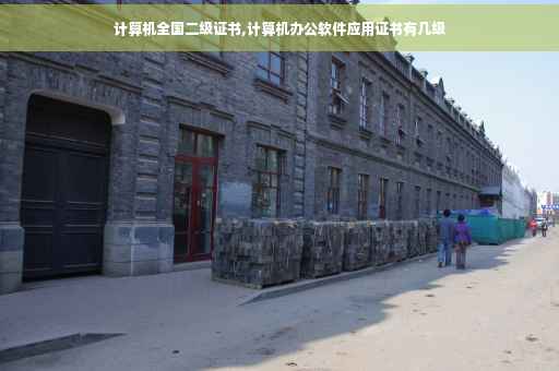 计算机全国二级证书,计算机办公软件应用证书有几级