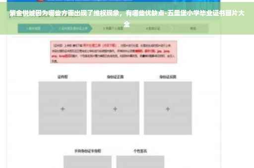 紫金悦城因为哪些方面出现了维权现象，有哪些优缺点-五里堡小学毕业证书图片大全
