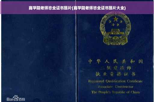 商学院老师毕业证书图片(商学院老师毕业证书图片大全)