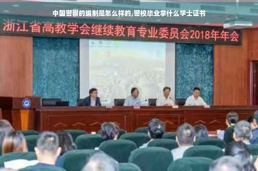 中国警察的编制是怎么样的,警校毕业拿什么学士证书