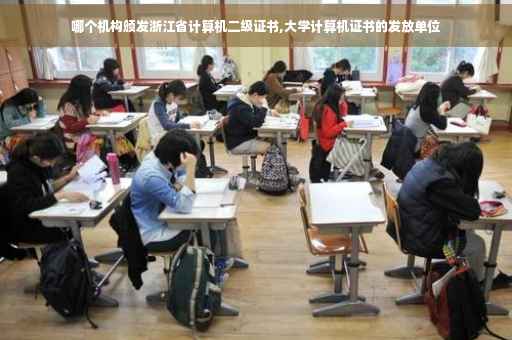 哪个机构颁发浙江省计算机二级证书,大学计算机证书的发放单位