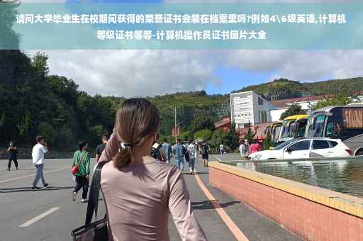请问大学毕业生在校期间获得的荣誉证书会装在档案里吗?例如4级英语,计算机等级证书等等-计算机操作员证书图片大全