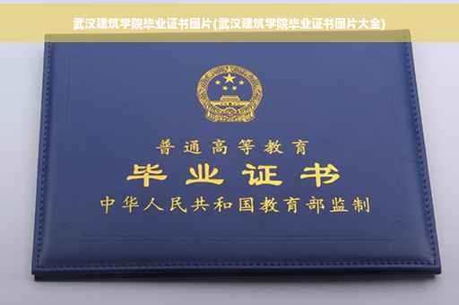 武汉建筑学院毕业证书图片(武汉建筑学院毕业证书图片大全)