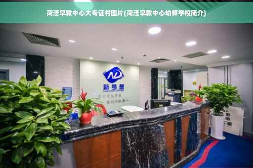菏泽早教中心大专证书图片(菏泽早教中心幼师学校简介)