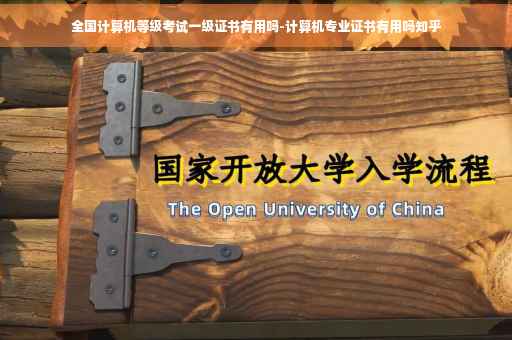 全国计算机等级考试一级证书有用吗-计算机专业证书有用吗知乎 全国计算机等级考试一级证书有用吗-计算机专业证书有用吗知乎