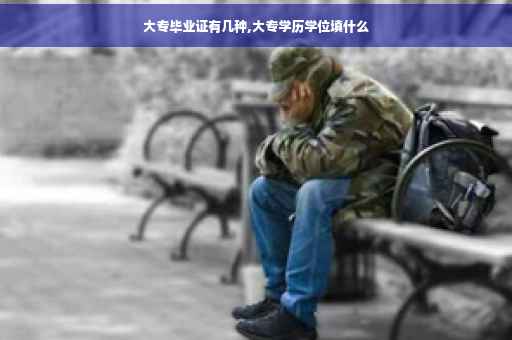 大专毕业证有几种,大专学历学位填什么