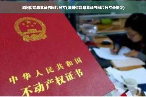 汉阳传媒毕业证书图片尺寸(汉阳传媒毕业证书图片尺寸是多少)