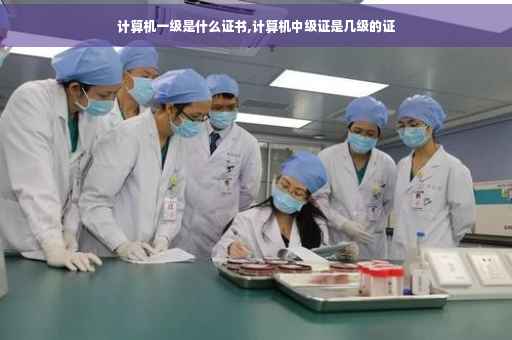 计算机一级是什么证书,计算机中级证是几级的证