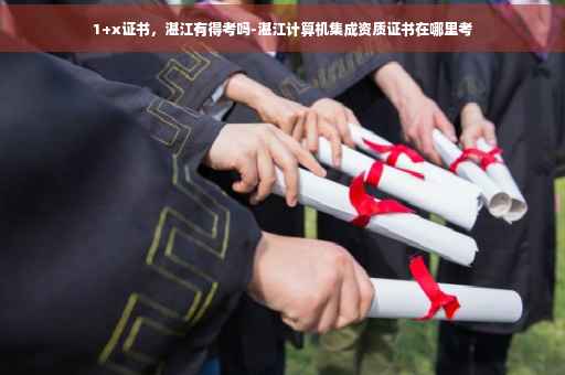 1+x证书，湛江有得考吗-湛江计算机集成资质证书在哪里考