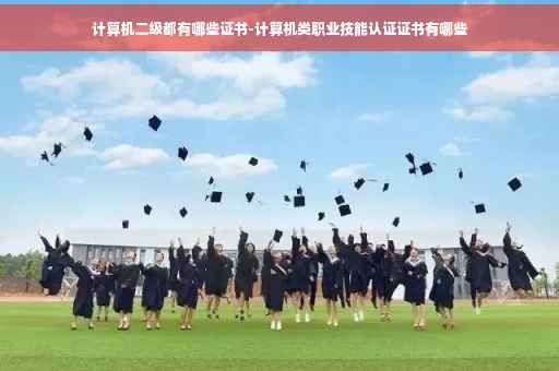 计算机二级都有哪些证书-计算机类职业技能认证证书有哪些