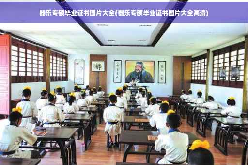 器乐专硕毕业证书图片大全(器乐专硕毕业证书图片大全高清)