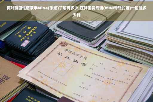 你对韩国性感歌手Mina(米娜)了解有多少,在韩国买专辑(MINI专辑的话)一般是多少钱