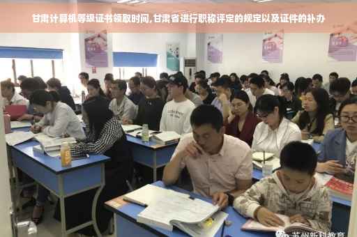 甘肃计算机等级证书领取时间,甘肃省进行职称评定的规定以及证件的补办