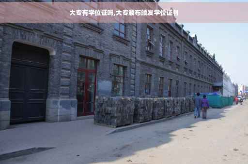 大专有学位证吗,大专颁布颁发学位证书