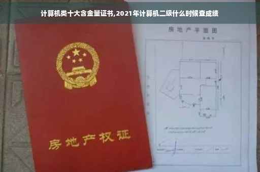 计算机类十大含金量证书,2021年计算机二级什么时候查成绩