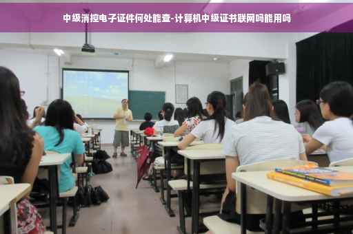 中级消控电子证件何处能查-计算机中级证书联网吗能用吗 中级消控电子证件何处能查-计算机中级证书联网吗能用吗