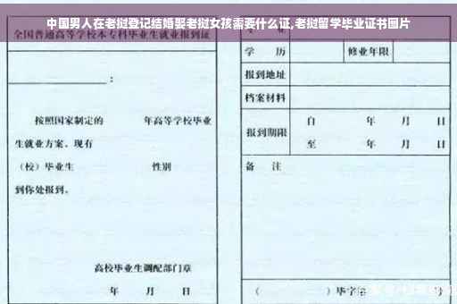 中国男人在老挝登记结婚娶老挝女孩需要什么证,老挝留学毕业证书图片