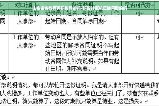 山东诺舟教育评职称靠谱吗-职称计算机证能用假的吗
