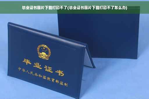 毕业证书图片下载打印不了(毕业证书图片下载打印不了怎么办)