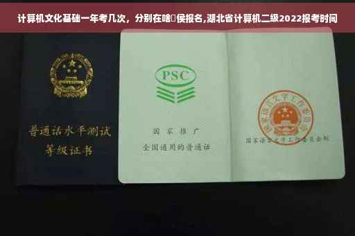 计算机文化基础一年考几次，分别在啥吋侯报名,湖北省计算机二级2022报考时间