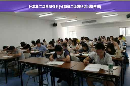 计算机二级网络证书(计算机二级网络证书有用吗)