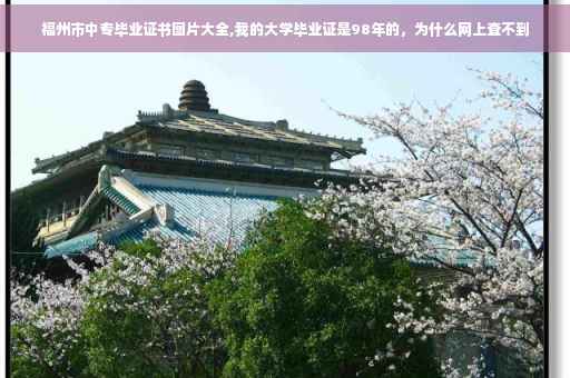 福州市中专毕业证书图片大全,我的大学毕业证是98年的，为什么网上查不到