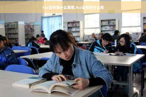 fac证书是什么意思,fcc证书长什么样 fac证书是什么意思,fcc证书长什么样