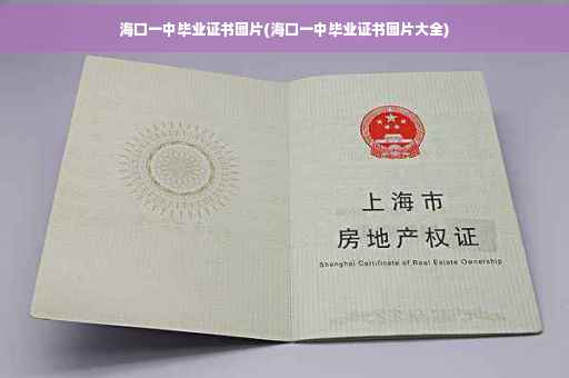 海口一中毕业证书图片(海口一中毕业证书图片大全)