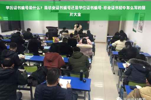 学历证书编号是什么？是毕业证书编号还是学位证书编号-毕业证书初中怎么写的图片大全