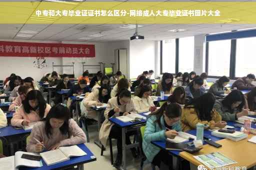 中专和大专毕业证证书怎么区分-网络成人大专毕业证书图片大全