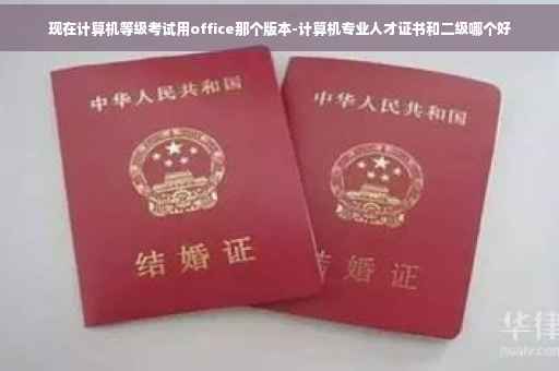 现在计算机等级考试用office那个版本-计算机专业人才证书和二级哪个好