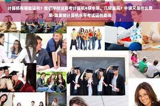 计算机有哪些证书？我们学校说要考计算机4级中级。几级最高？中级又是什么意思-国家级计算机水平考试证书查询