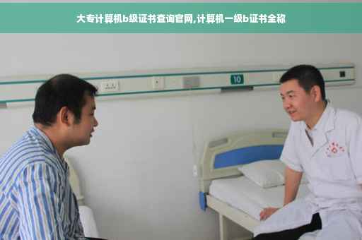 大专计算机b级证书查询官网,计算机一级b证书全称