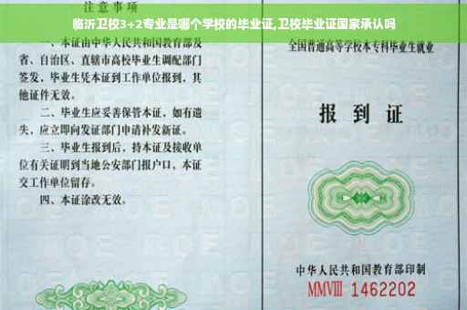 临沂卫校3+2专业是哪个学校的毕业证,卫校毕业证国家承认吗